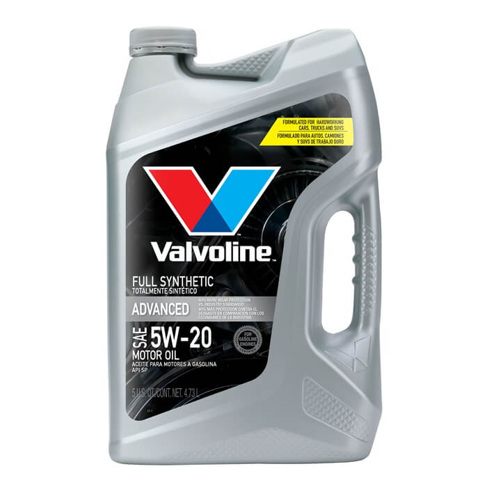 891101 ADVANCED FULL SYNTHETIC 5W20 4.73L